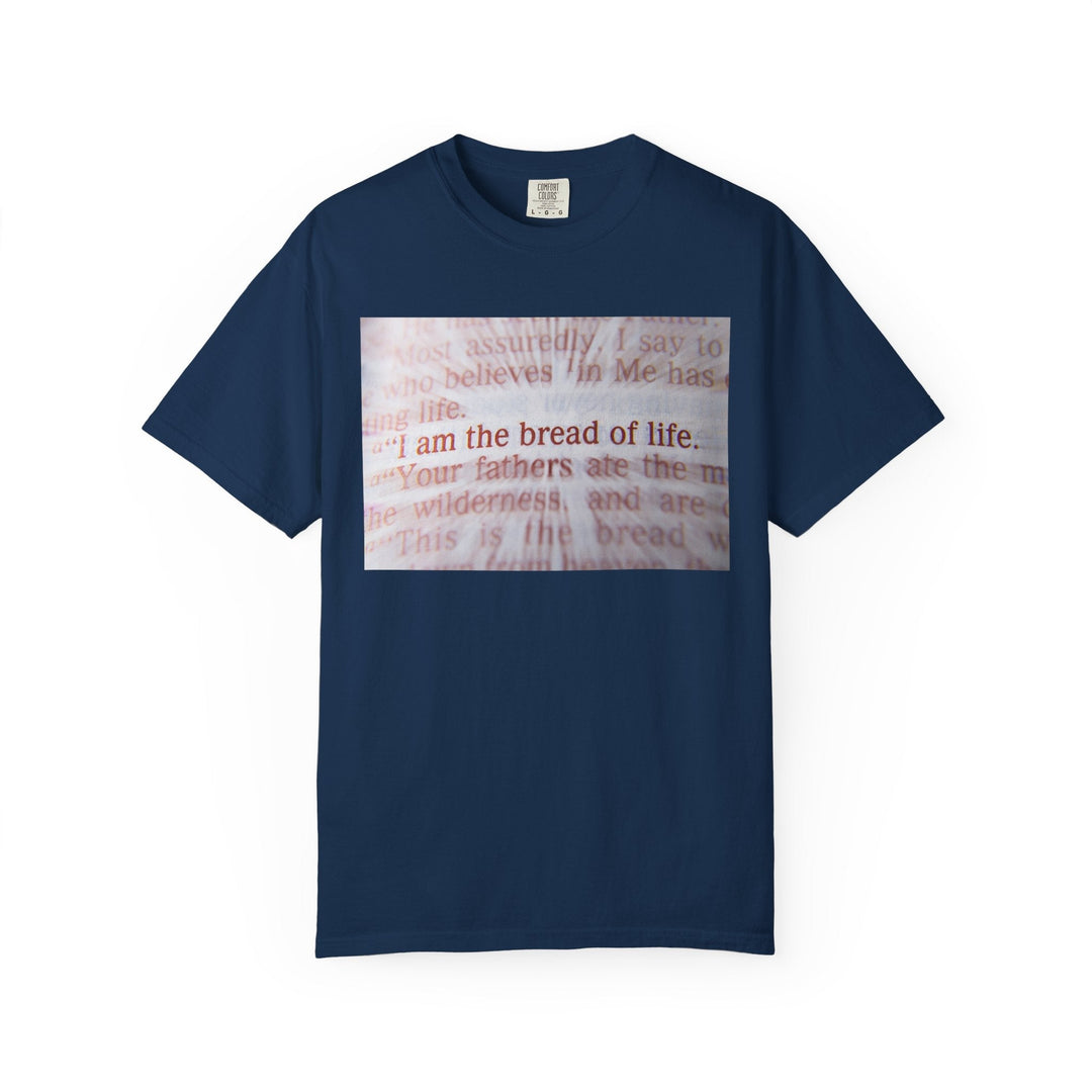 Garment-Dyed T-Shirt – Soft Vintage Wash Premium Unisex Tee - Faith Scripture Gift | Gifts Of Words