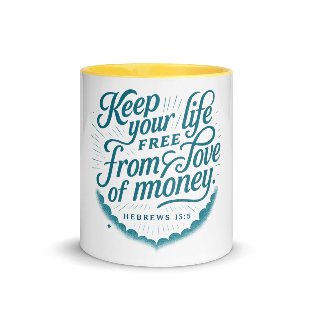 Keep your life free from love of money - Faith Scripture Gift | Gifts Of Words