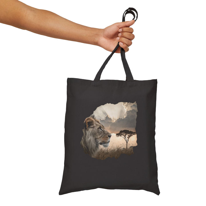 Reusable Cotton Canvas Tote Bag 15x16, Heavy-Duty Fabric, Long Handles, Eco-Friendly - Faith Scripture Gift | Gifts Of Words