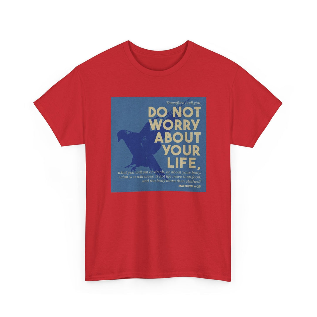 Heavy Cotton Graphic Tee - Premium Oversized Streetwear - Faith Scripture Gift | Gifts Of Words