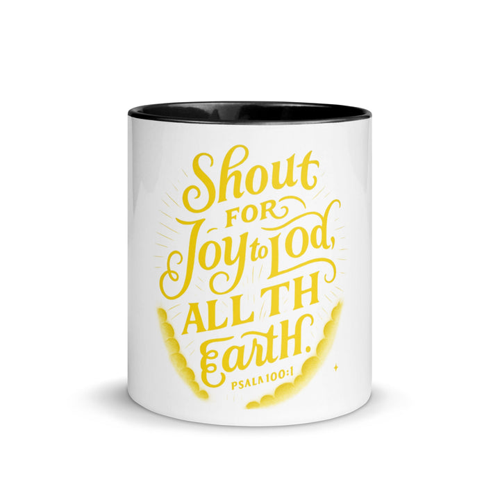 Shout for Joy to Lod all TH  EarthMug - Faith Scripture Gift | Gifts Of Words