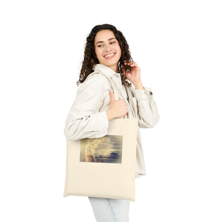 Cotton Canvas Tote Bag – 100% Heavy Cotton – 15x16 Reusable Eco Tote with Long Handles – Natural & Black – Durable Everyday Bag - Faith Scripture Gift | Gifts Of Words