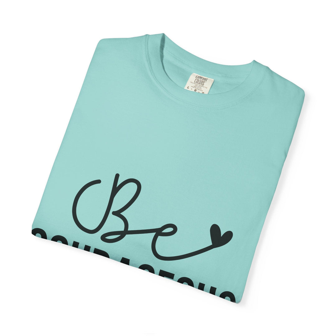 Be Courageous Joshua 1 9-01 Unisex Garment-Dyed T-shirt - Faith Scripture Gift | Gifts Of Words