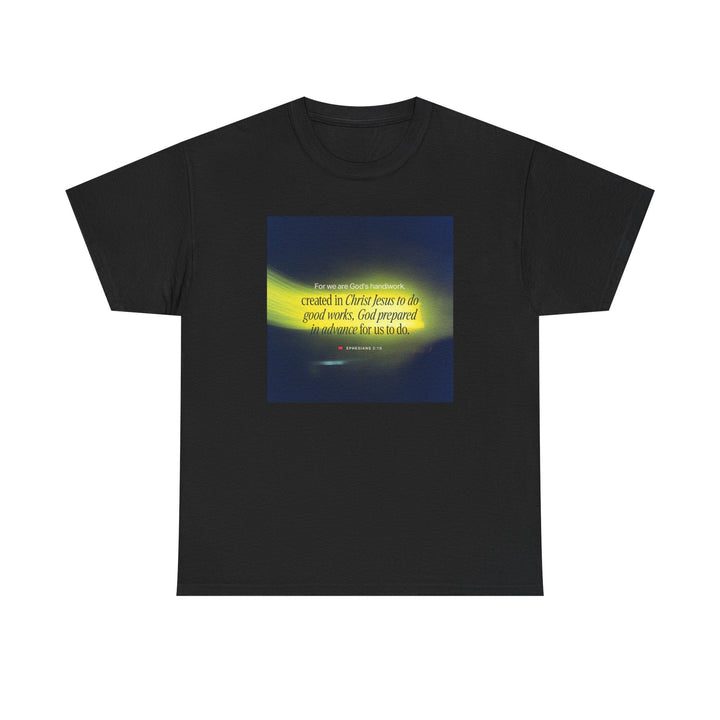 God's Handiwork Heavy Cotton Tee - Premium Religious Apparel - Faith Scripture Gift | Gifts Of Words