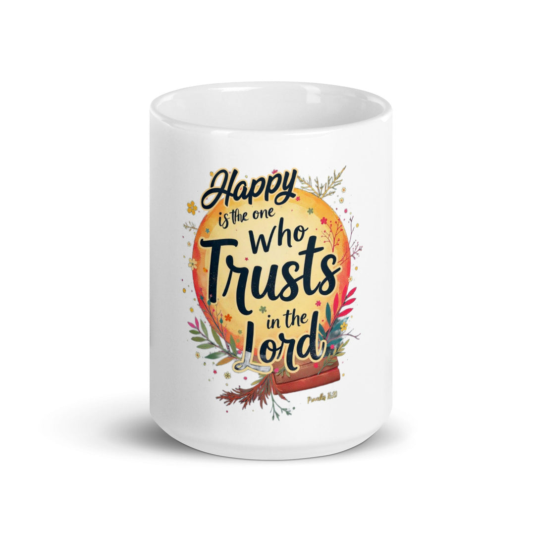 Happy is the one who trust in Lord Proverbs 16:20 - Faith Scripture Gift | Gifts Of Words