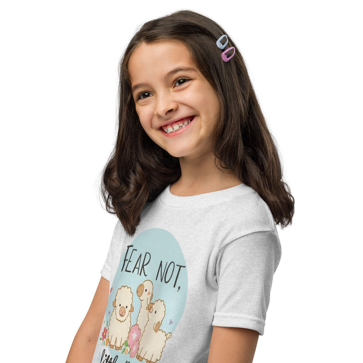 Fear Not, Little Flock Youth t-shirt - Faith Scripture Gift | Gifts Of Words