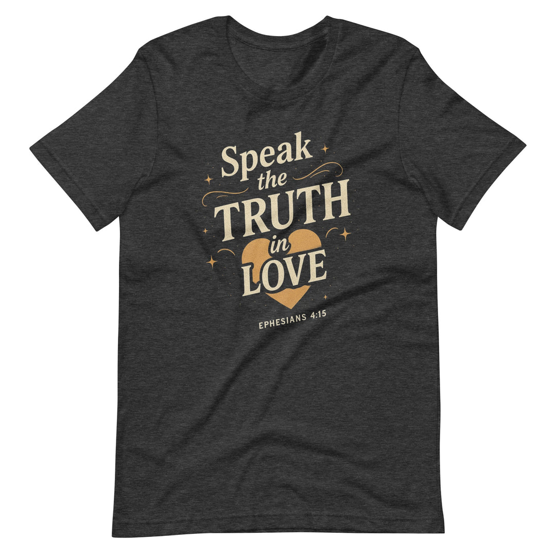 Speak The Truth Short-Sleeve T-Shirt - Faith Scripture Gift | Gifts Of Words