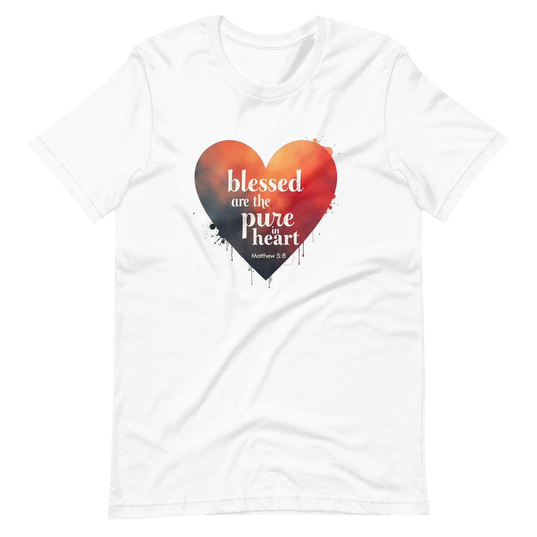 Blessed Are The Pure T-Shirt - Faith Scripture Gift | Gifts Of Words