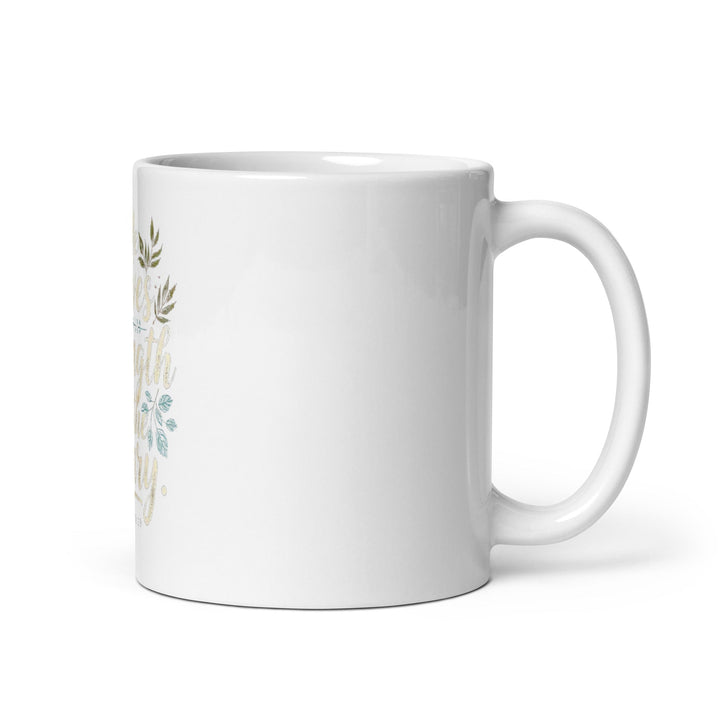 He Gives Strength Mug - Faith Scripture Gift | Gifts Of Words