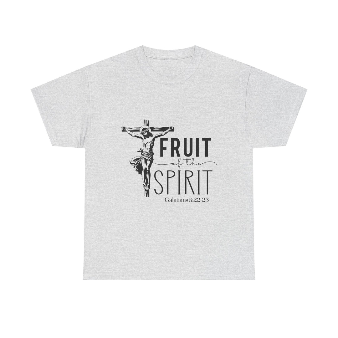 Fruit of the Spirit Galatians 5 22-23-01 Unisex Heavy Cotton Tee - Faith Scripture Gift | Gifts Of Words