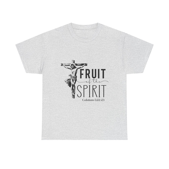 Fruit of the Spirit Galatians 5 22-23-01 Unisex Heavy Cotton Tee - Faith Scripture Gift | Gifts Of Words