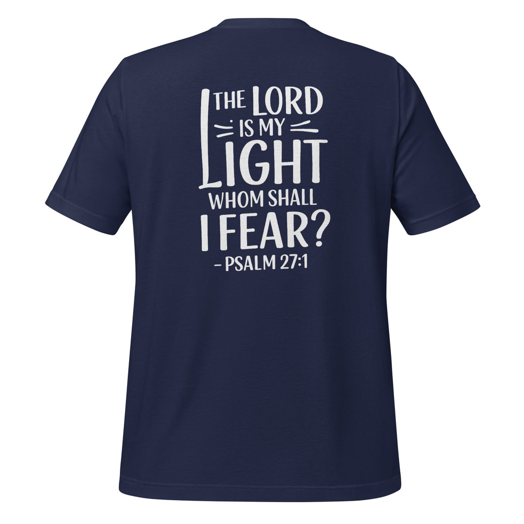 The Lord Is My Light T-Shirt - Faith Scripture Gift | Gifts Of Words
