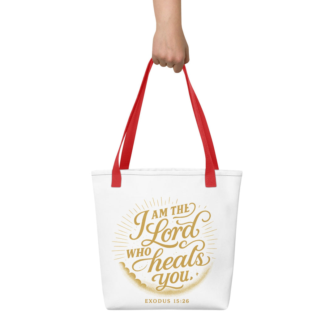 I am the Lord who heals you Tote bag - Faith Scripture Gift | Gifts Of Words