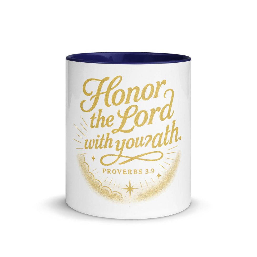 Honor the Lord with you? ath. mug - Faith Scripture Gift | Gifts Of Words