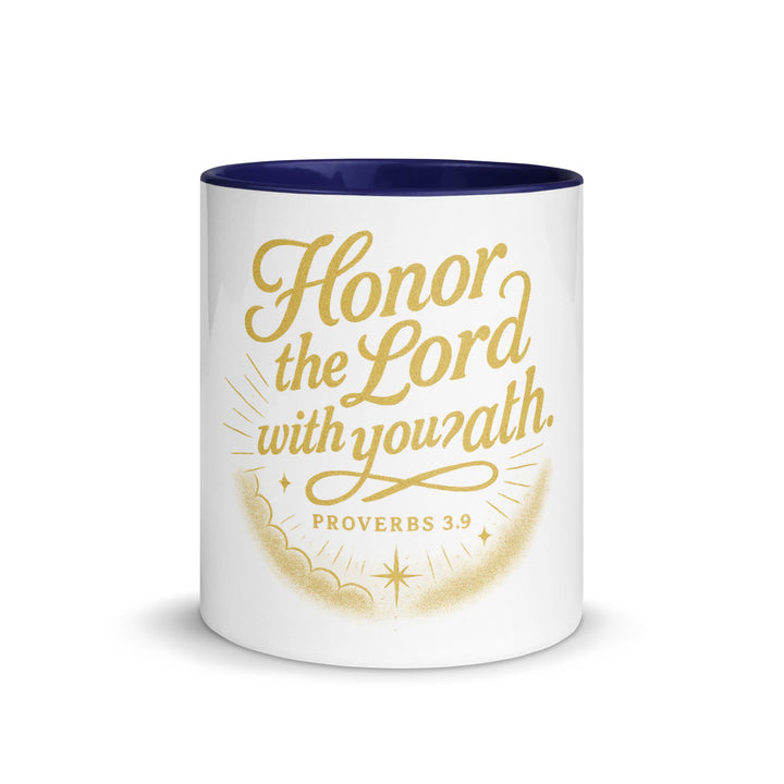 Honor the Lord with you? ath. mug - Faith Scripture Gift | Gifts Of Words