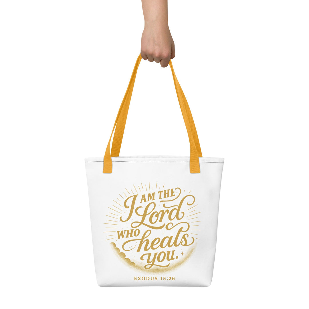 I am the Lord who heals you Tote bag - Faith Scripture Gift | Gifts Of Words
