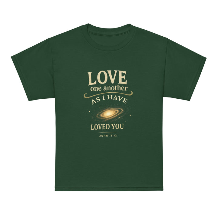 Love One Another Youth t-shirt - Faith Scripture Gift | Gifts Of Words