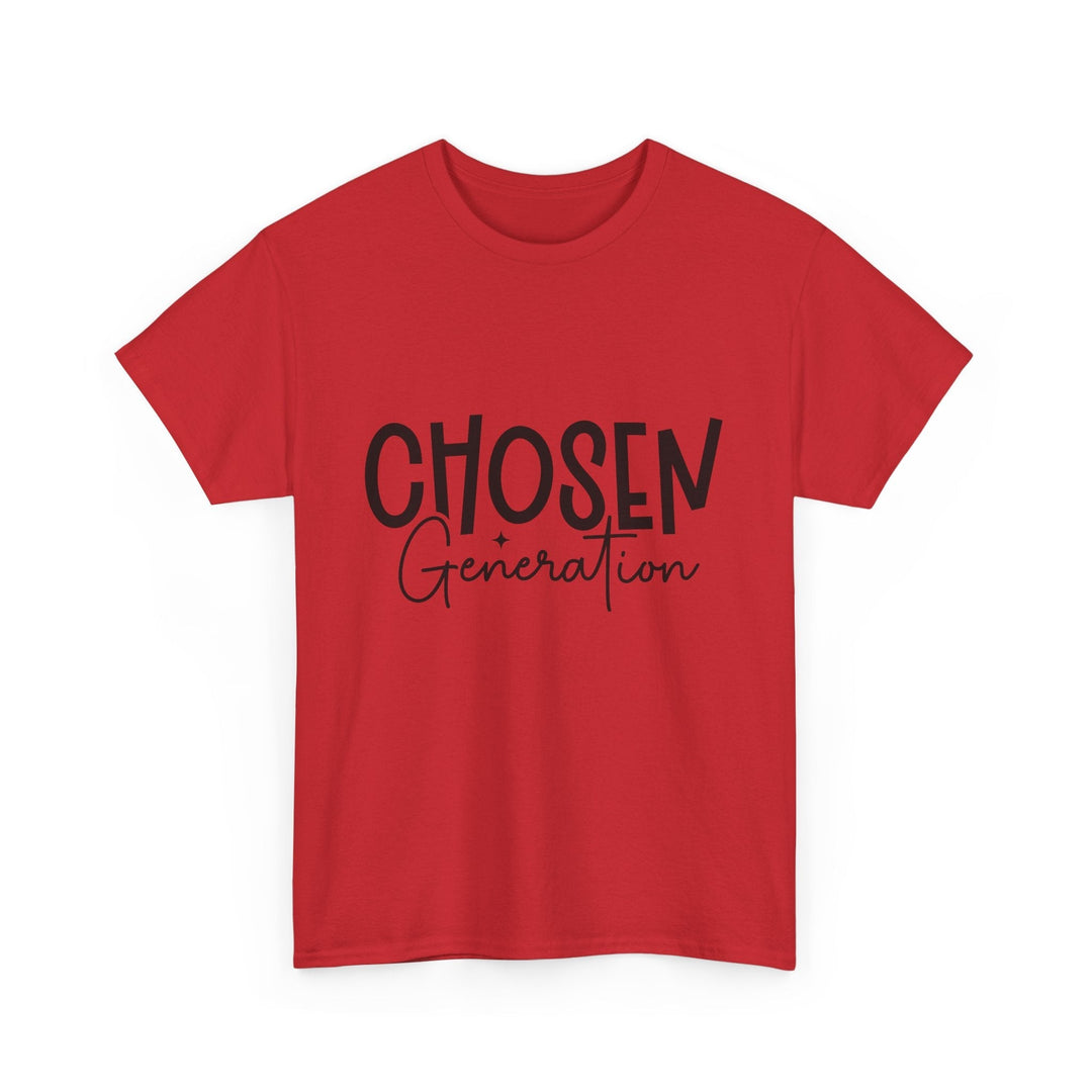 Chosen Generation Unisex Heavy Cotton Tee - Faith Scripture Gift | Gifts Of Words