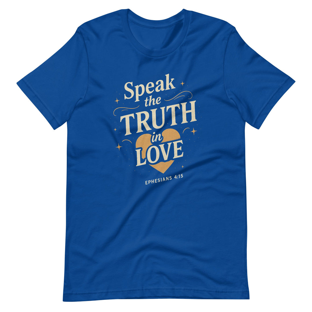 Speak The Truth Short-Sleeve T-Shirt - Faith Scripture Gift | Gifts Of Words
