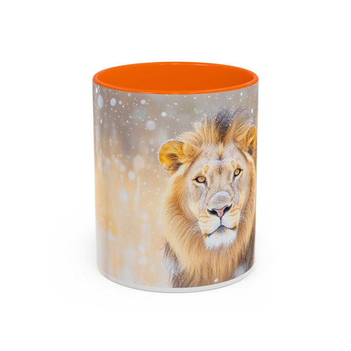 Golden Lion Stainless Accent Coffee Mug (11, 15oz) - Faith Scripture Gift | Gifts Of Words