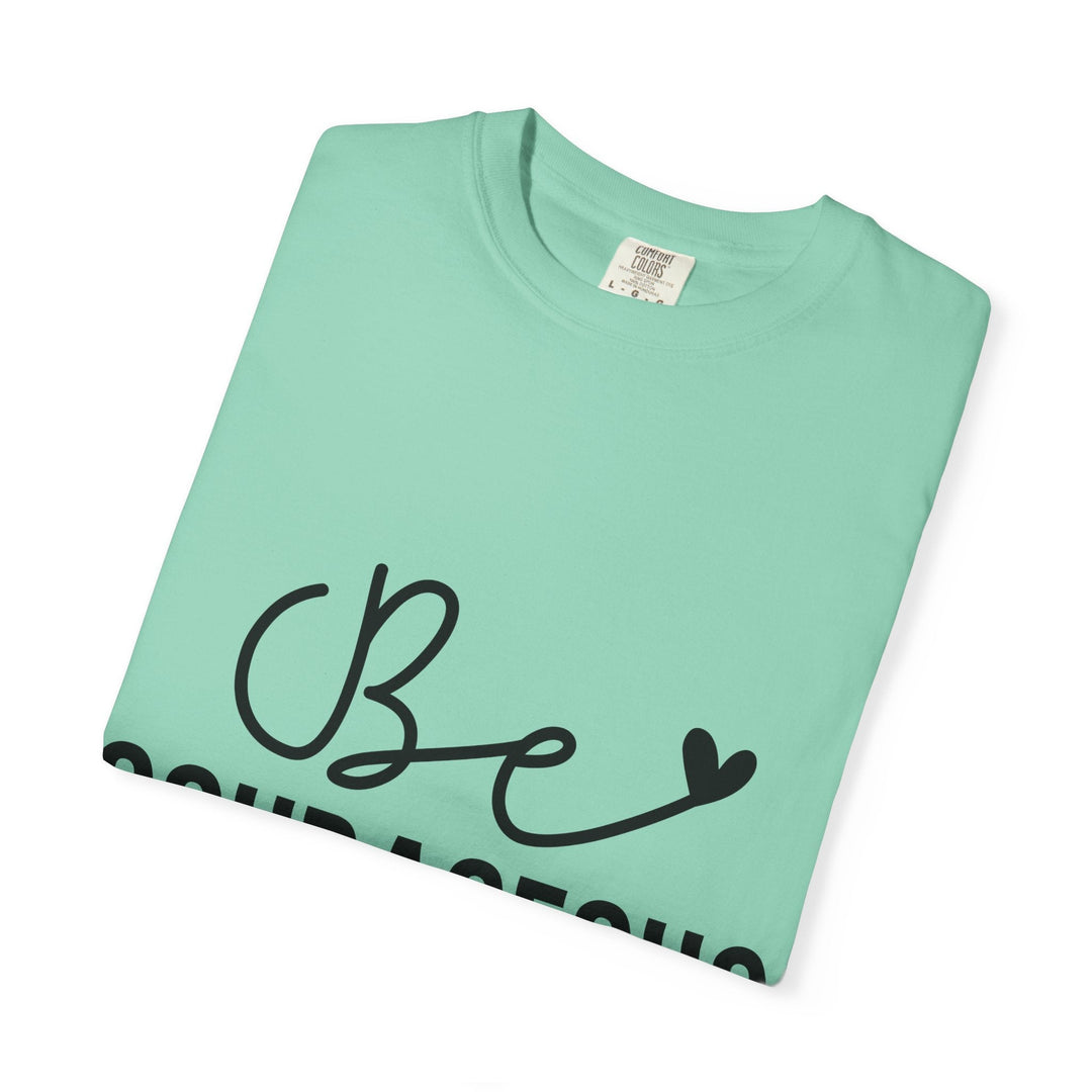 Be Courageous Joshua 1 9-01 Unisex Garment-Dyed T-shirt - Faith Scripture Gift | Gifts Of Words