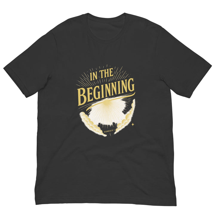 In the Beginning T-shirt - Faith Scripture Gift | Gifts Of Words