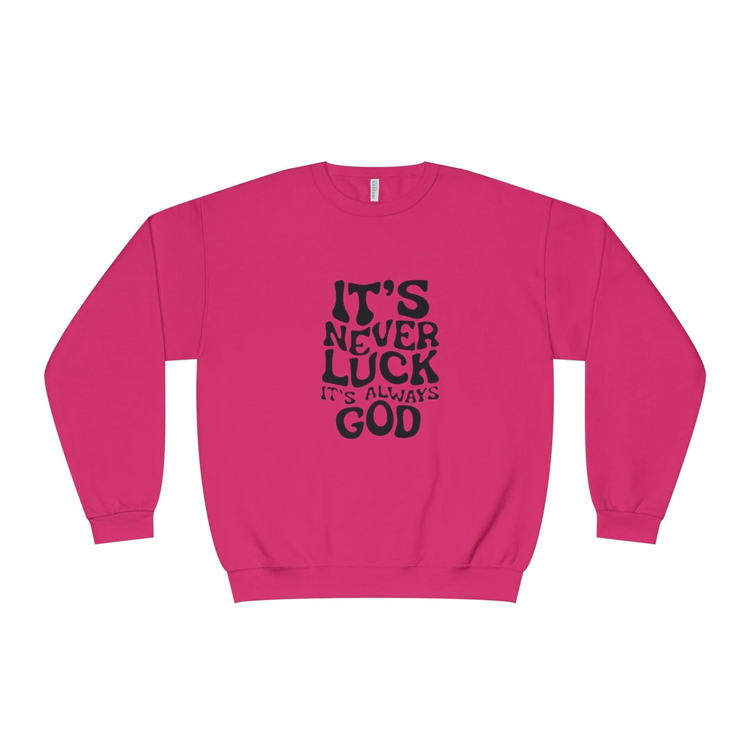 Faith Crewneck Sweatshirt - Premium Christian Fleece Apparel - Faith Scripture Gift | Gifts Of Words