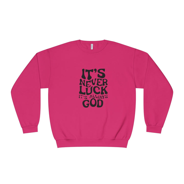 Faith Crewneck Sweatshirt - Premium Christian Fleece Apparel - Faith Scripture Gift | Gifts Of Words