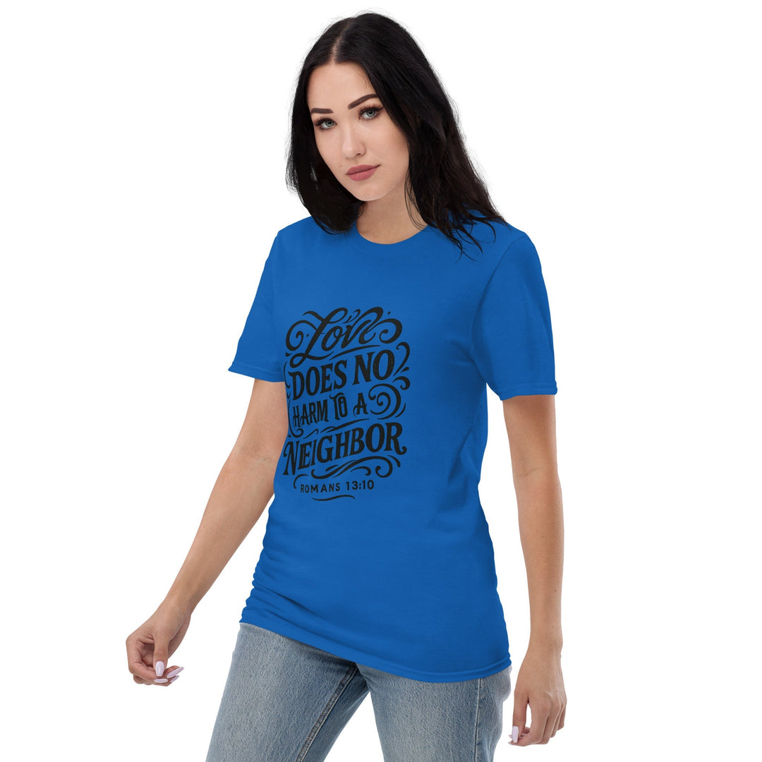 Love Does No Harm T-Shirt - Faith Scripture Gift | Gifts Of Words