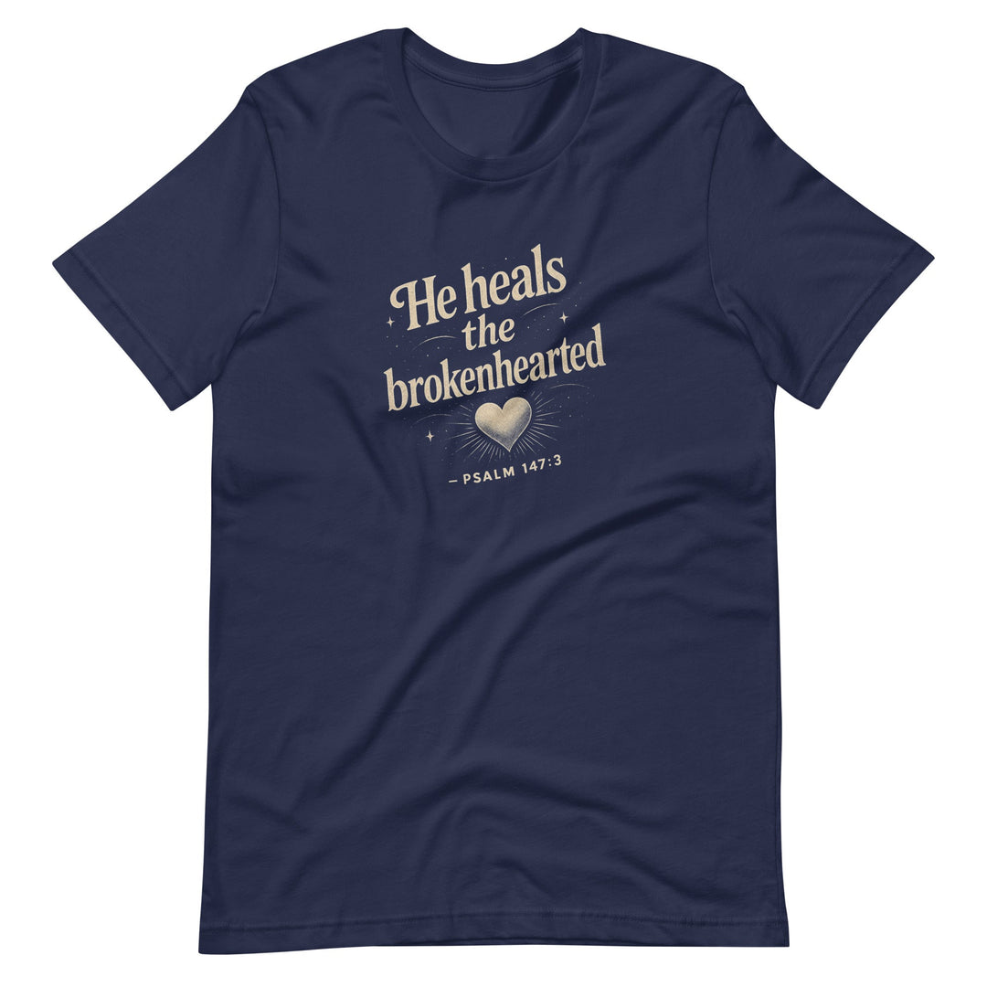 He Heals T-Shirt - Faith Scripture Gift | Gifts Of Words