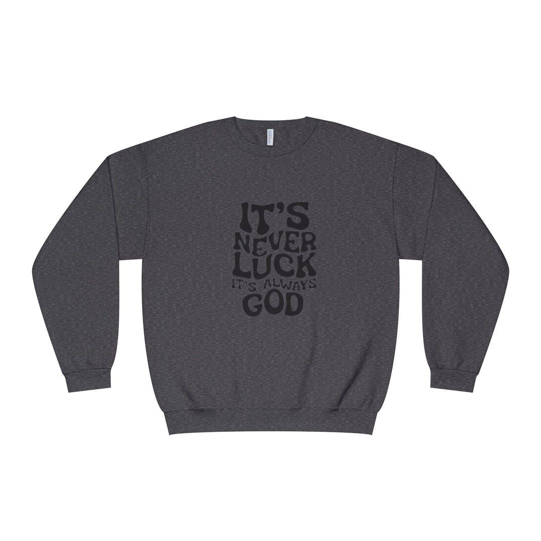 Faith Crewneck Sweatshirt - Premium Christian Fleece Apparel - Faith Scripture Gift | Gifts Of Words