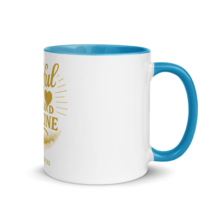 A joyful is good medicine Mug - Faith Scripture Gift | Gifts Of Words