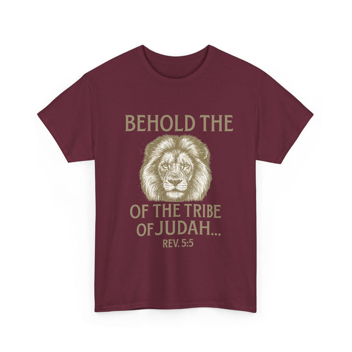 Lion of Judah Tee - Faith Scripture Gift | Gifts Of Words