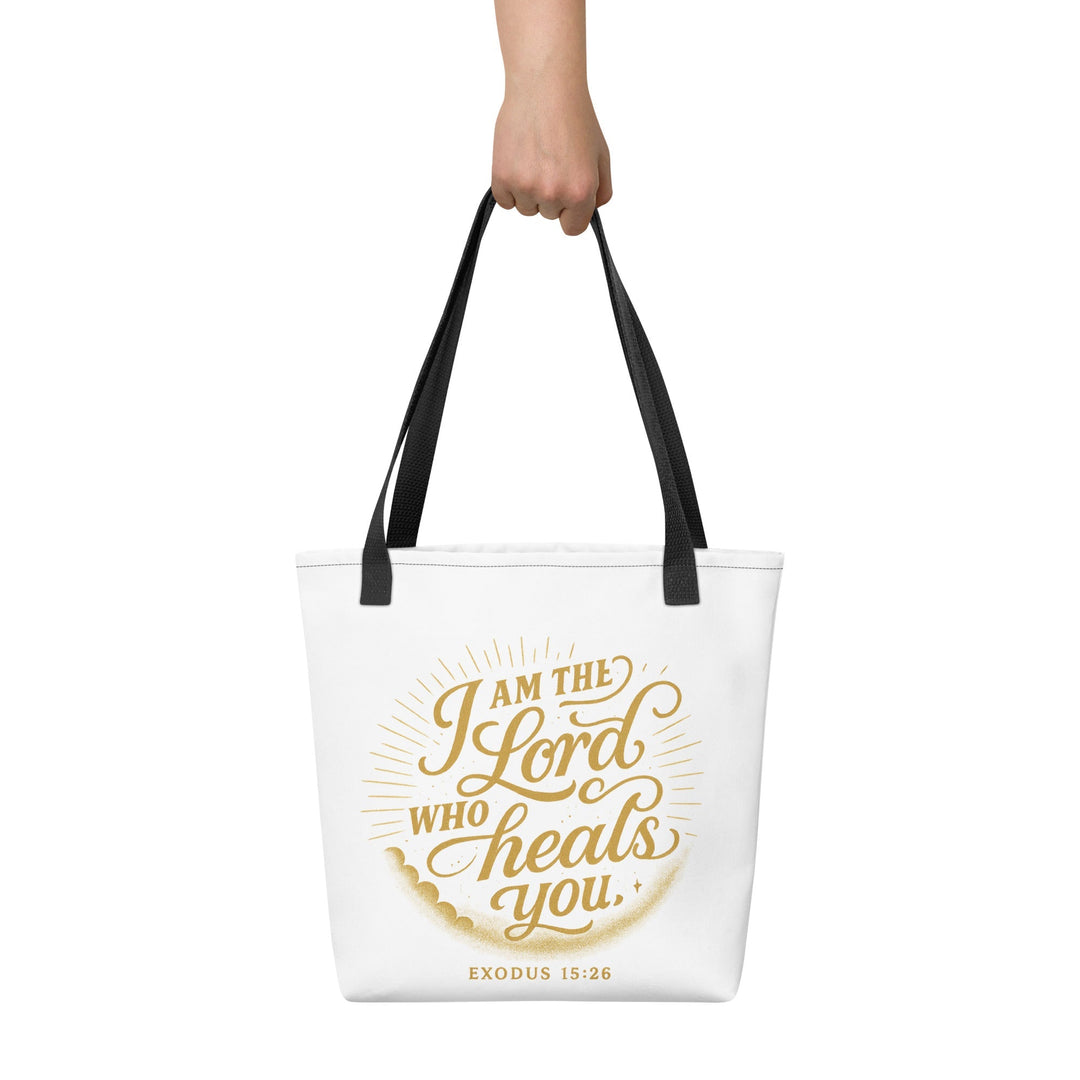 I am the Lord who heals you Tote bag - Faith Scripture Gift | Gifts Of Words