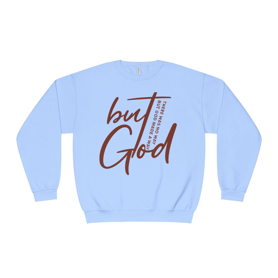 Inspirational God Made a Way Sweatshirt - Premium Christian Fleece - Faith Scripture Gift | Gifts Of Words