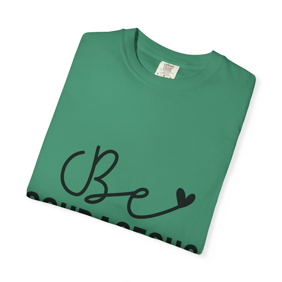 Be Courageous Joshua 1 9-01 Unisex Garment-Dyed T-shirt - Faith Scripture Gift | Gifts Of Words