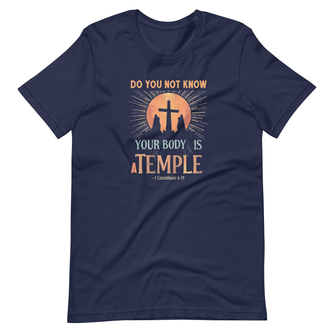 Do You Not Know Your Body T-Shirt - Faith Scripture Gift | Gifts Of Words