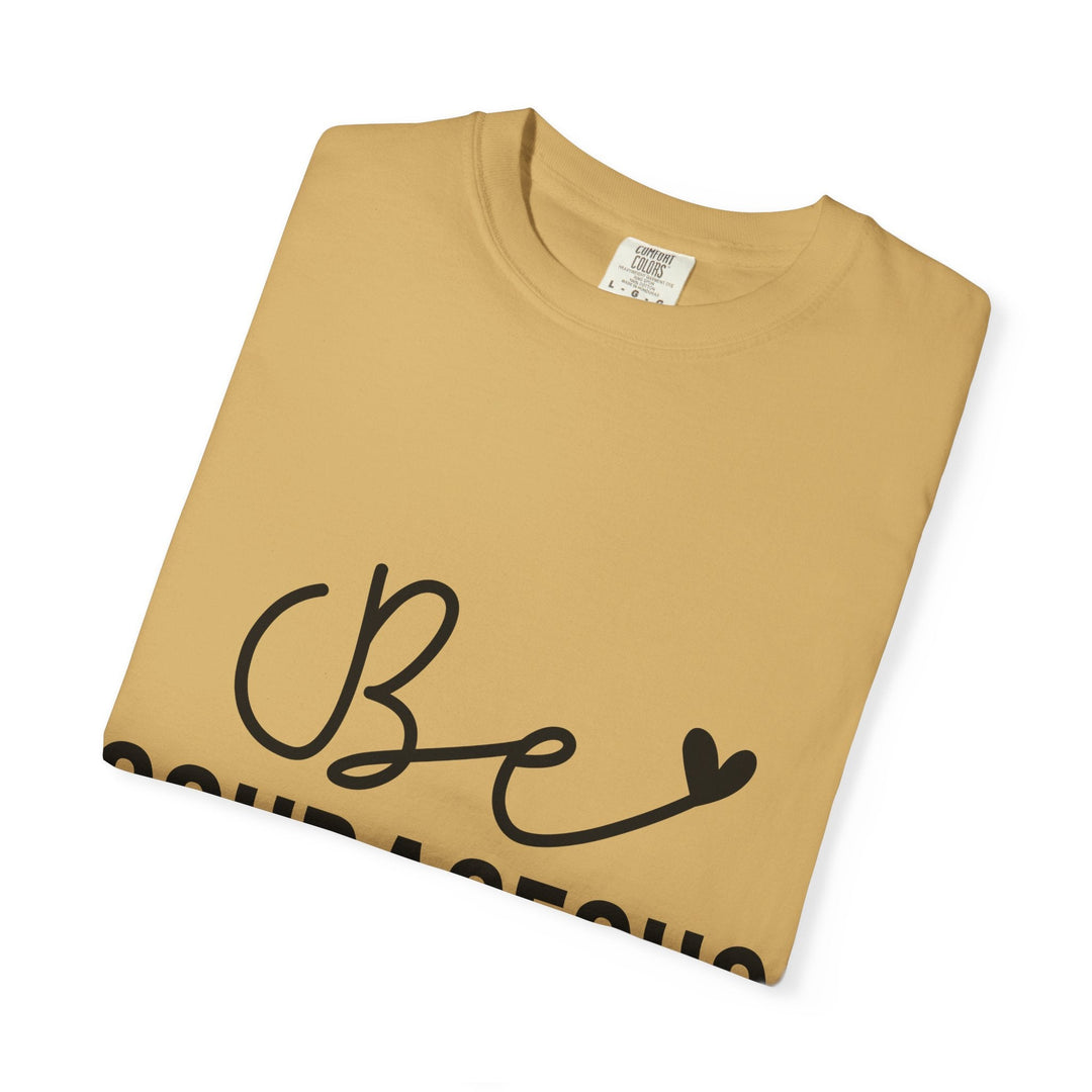 Be Courageous Joshua 1 9-01 Unisex Garment-Dyed T-shirt - Faith Scripture Gift | Gifts Of Words