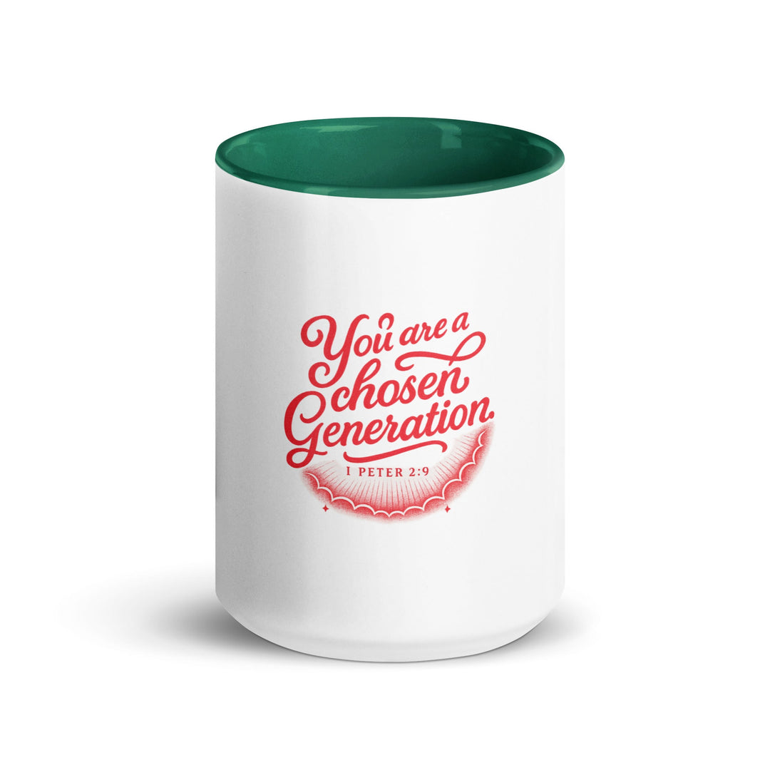 You are a chosen generation Mug - Faith Scripture Gift | Gifts Of Words