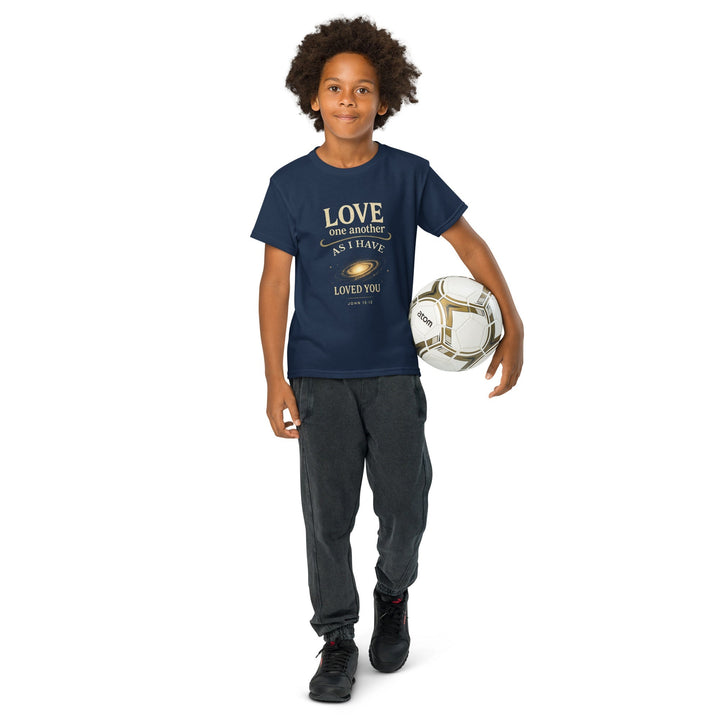 Love One Another Youth t-shirt - Faith Scripture Gift | Gifts Of Words