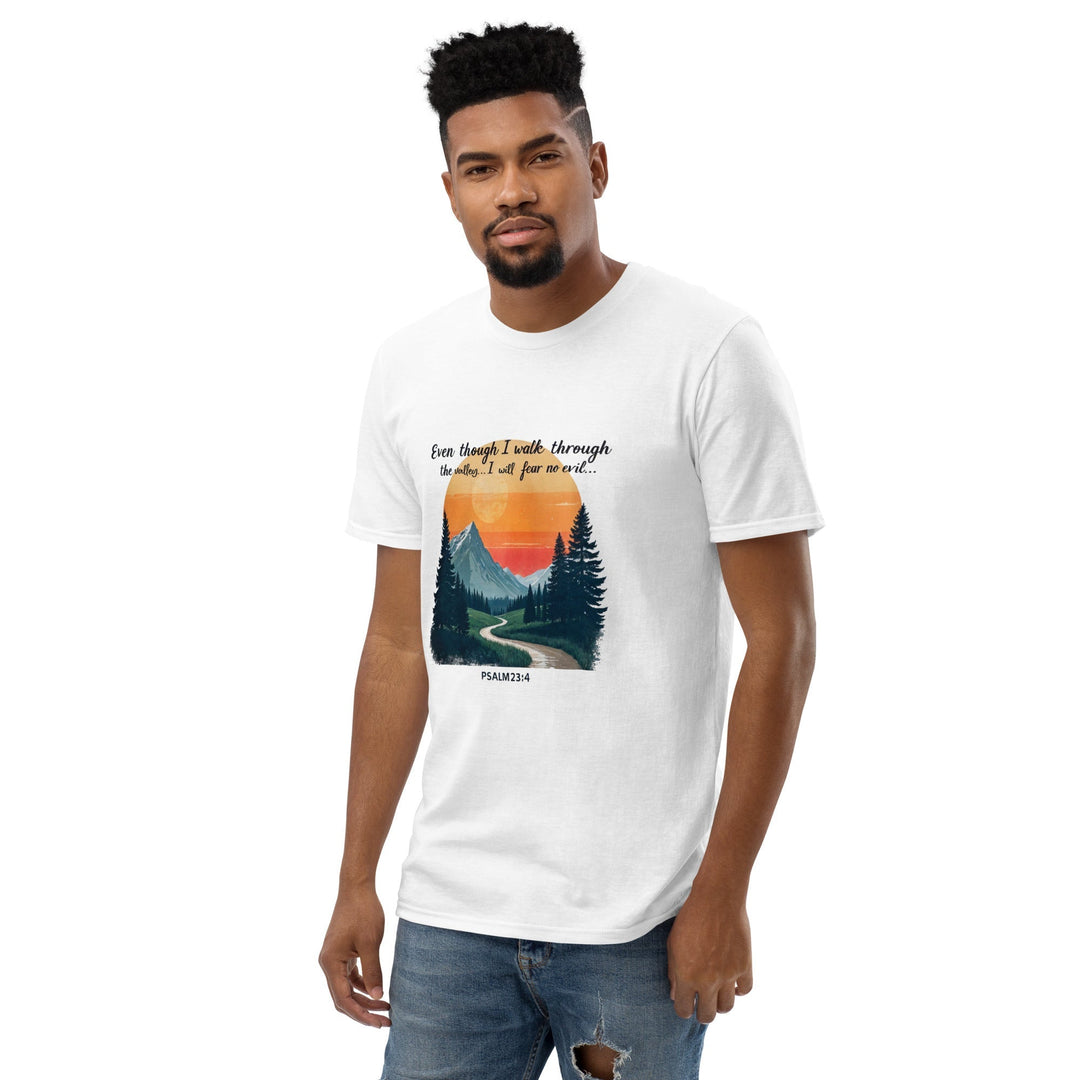 Even Though I Walk T-Shirt - Faith Scripture Gift | Gifts Of Words