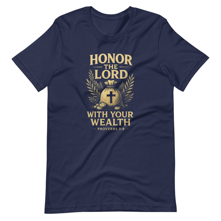 Honor The Lord T-Shirt - Faith Scripture Gift | Gifts Of Words