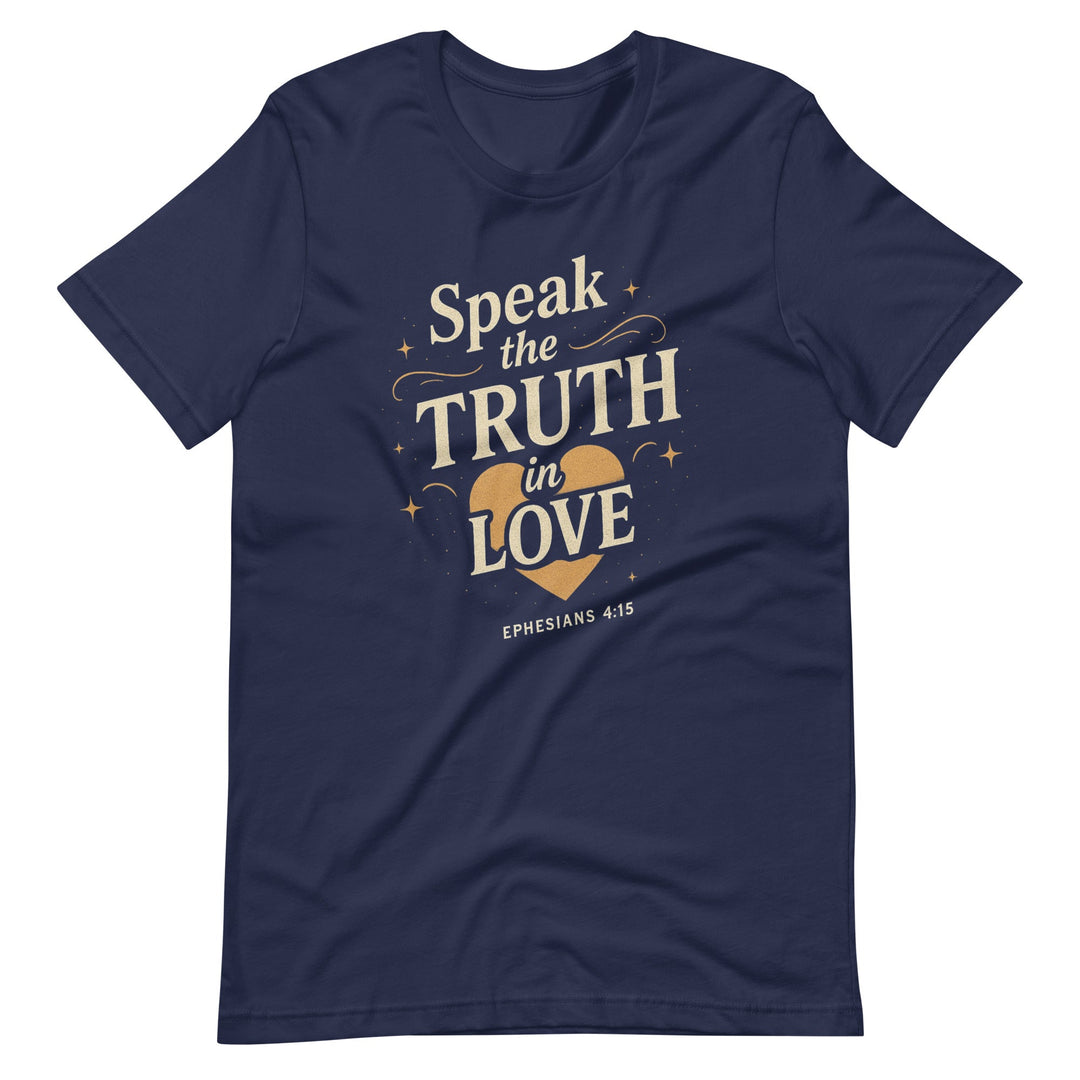 Speak The Truth Short-Sleeve T-Shirt - Faith Scripture Gift | Gifts Of Words
