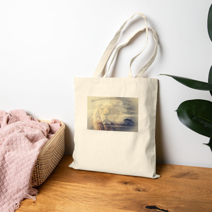 Cotton Canvas Tote Bag – 100% Heavy Cotton – 15x16 Reusable Eco Tote with Long Handles – Natural & Black – Durable Everyday Bag - Faith Scripture Gift | Gifts Of Words