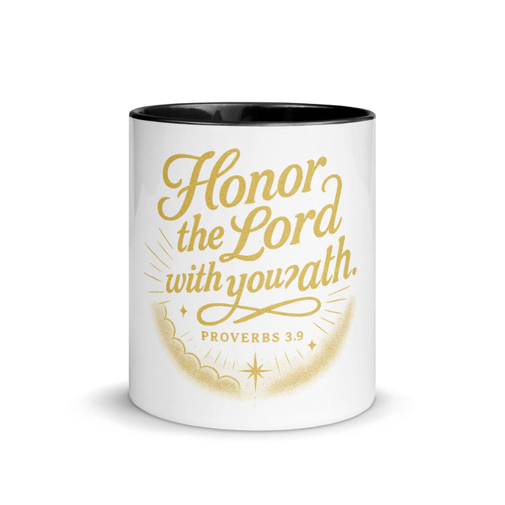 Honor the Lord with you? ath. mug - Faith Scripture Gift | Gifts Of Words