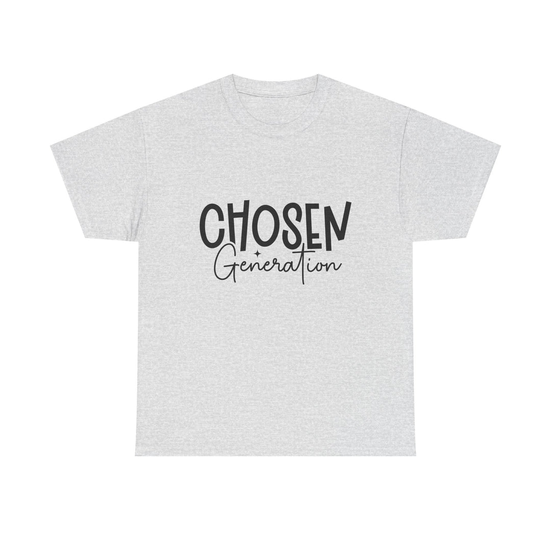 Chosen Generation Unisex Heavy Cotton Tee - Faith Scripture Gift | Gifts Of Words