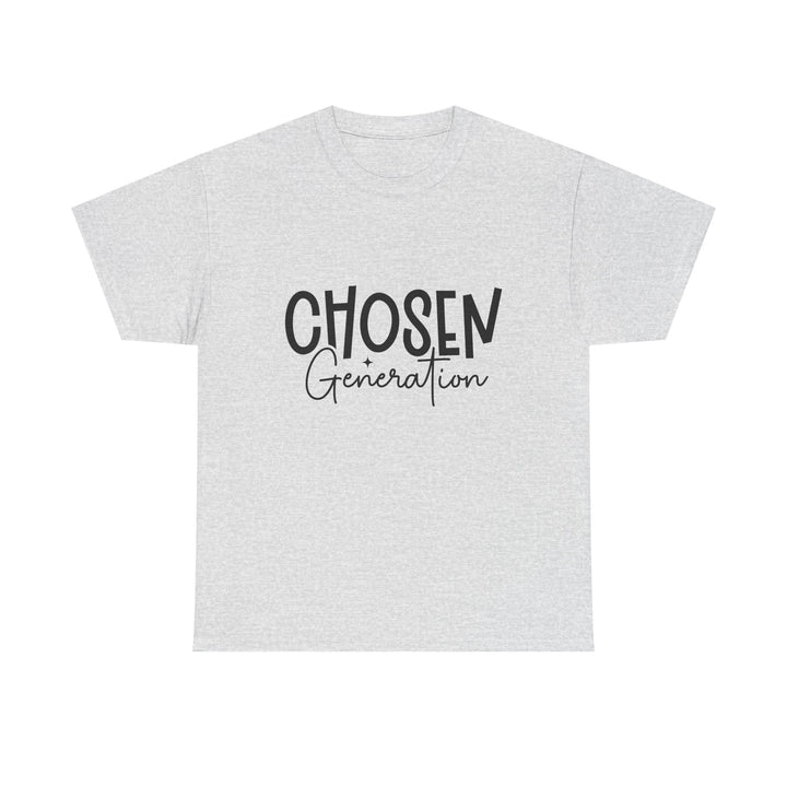 Chosen Generation Unisex Heavy Cotton Tee - Faith Scripture Gift | Gifts Of Words