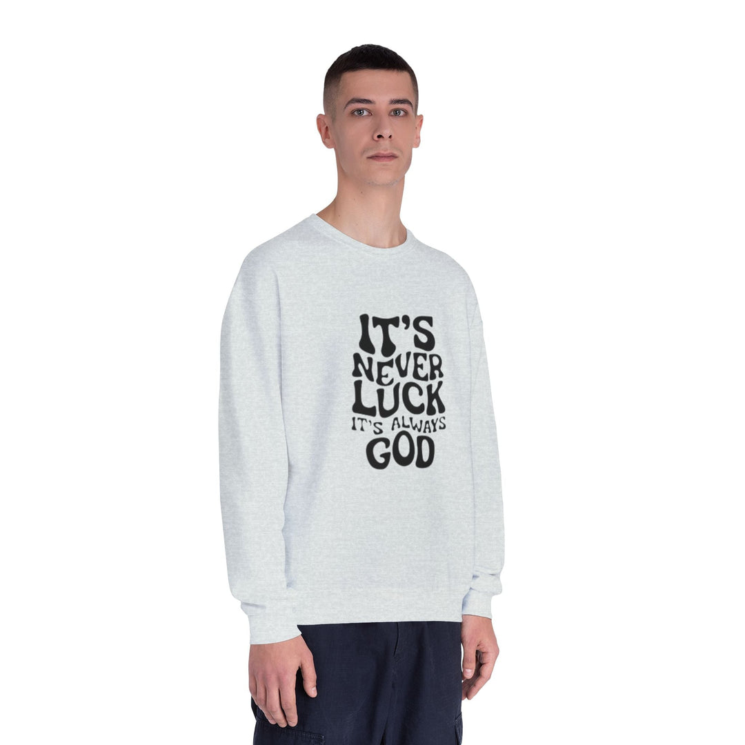 Faith Crewneck Sweatshirt - Premium Christian Fleece Apparel - Faith Scripture Gift | Gifts Of Words