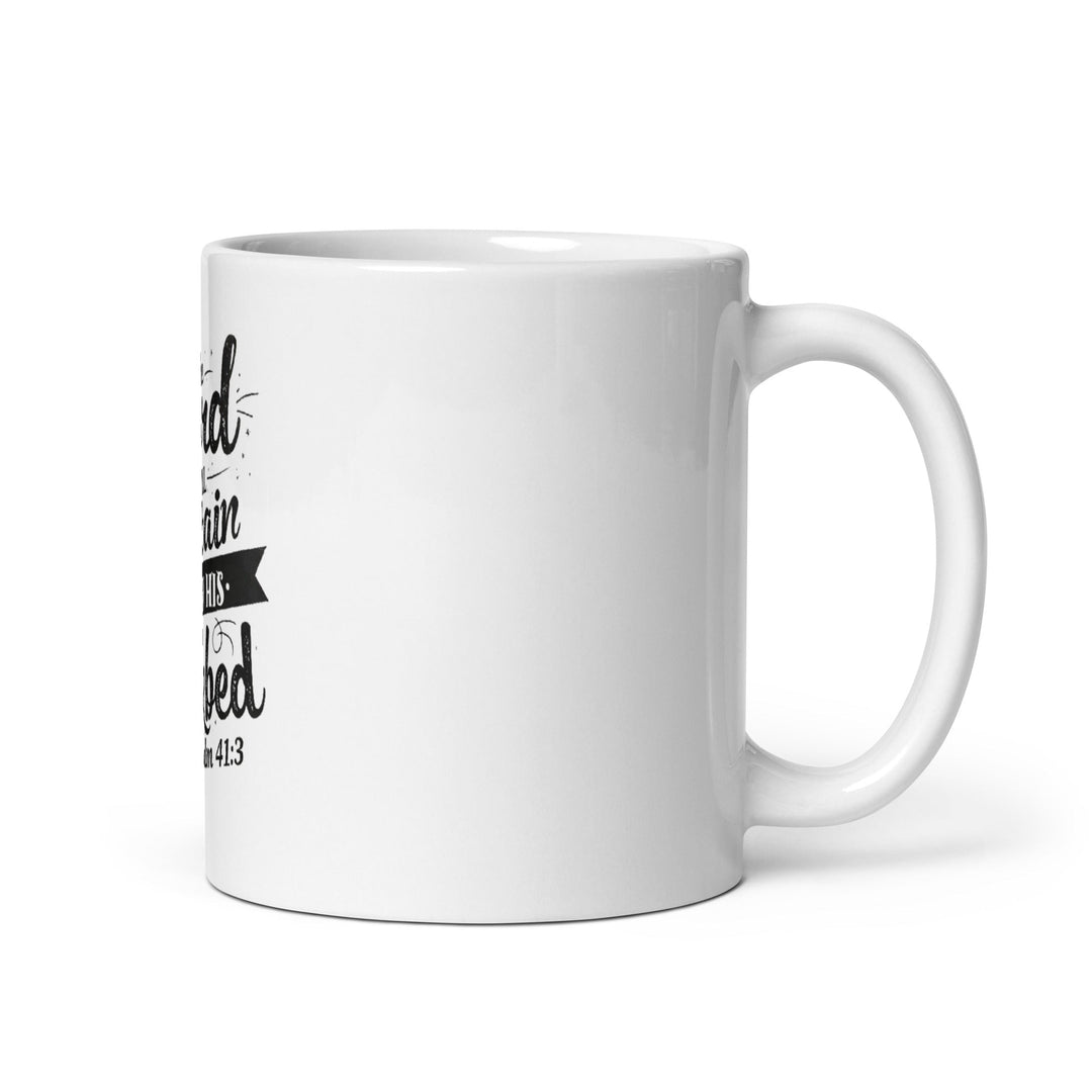 The Lord Will Sustain Mug - Faith Scripture Gift | Gifts Of Words