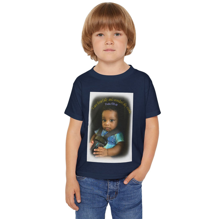 Toddler Cotton T-Shirt – Soft Durable Premium Everyday Tee - Faith Scripture Gift | Gifts Of Words